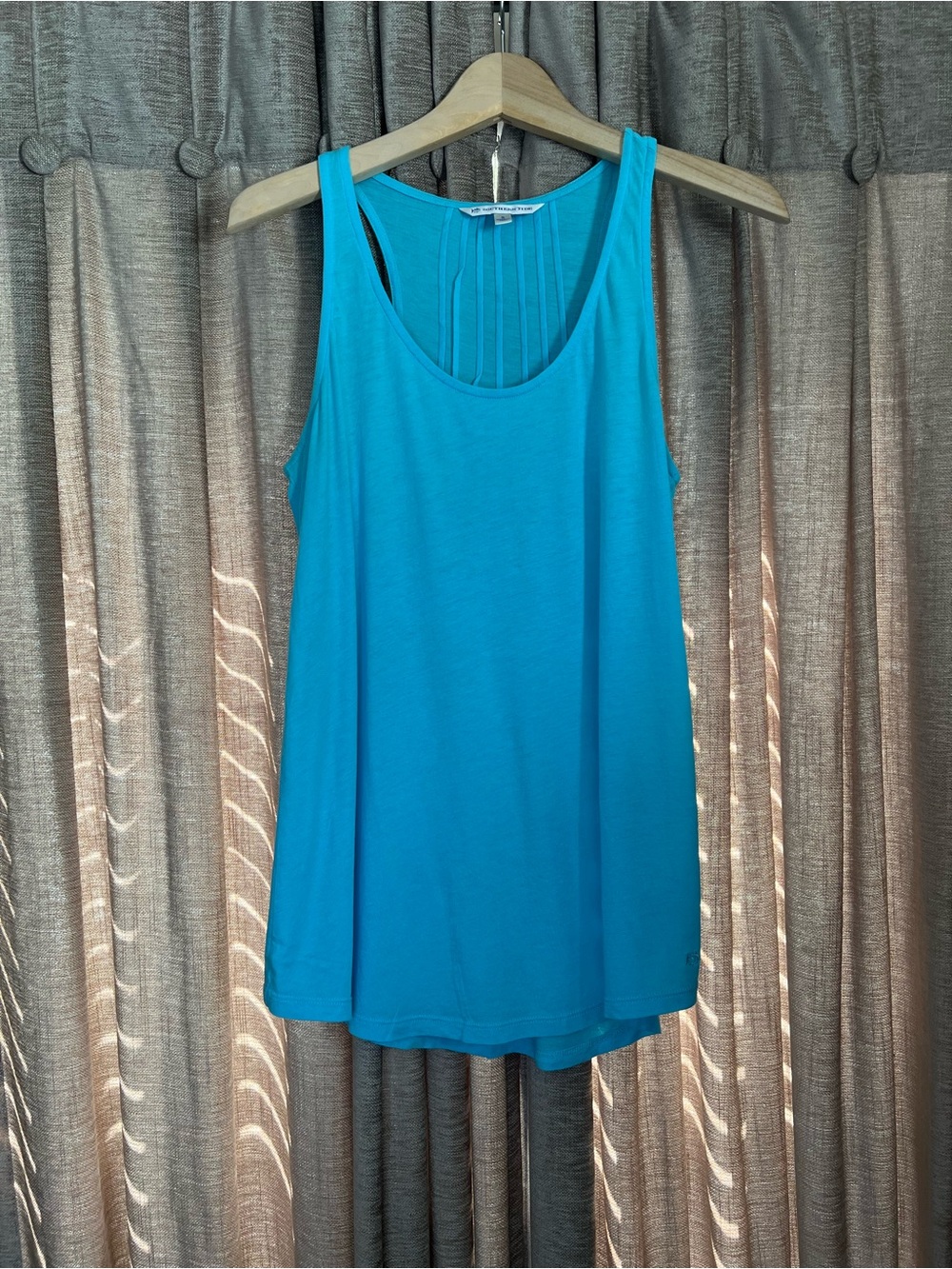 Southern Tide Blue Sleeveless Scoop Neck Racerback Tank Top Size Small